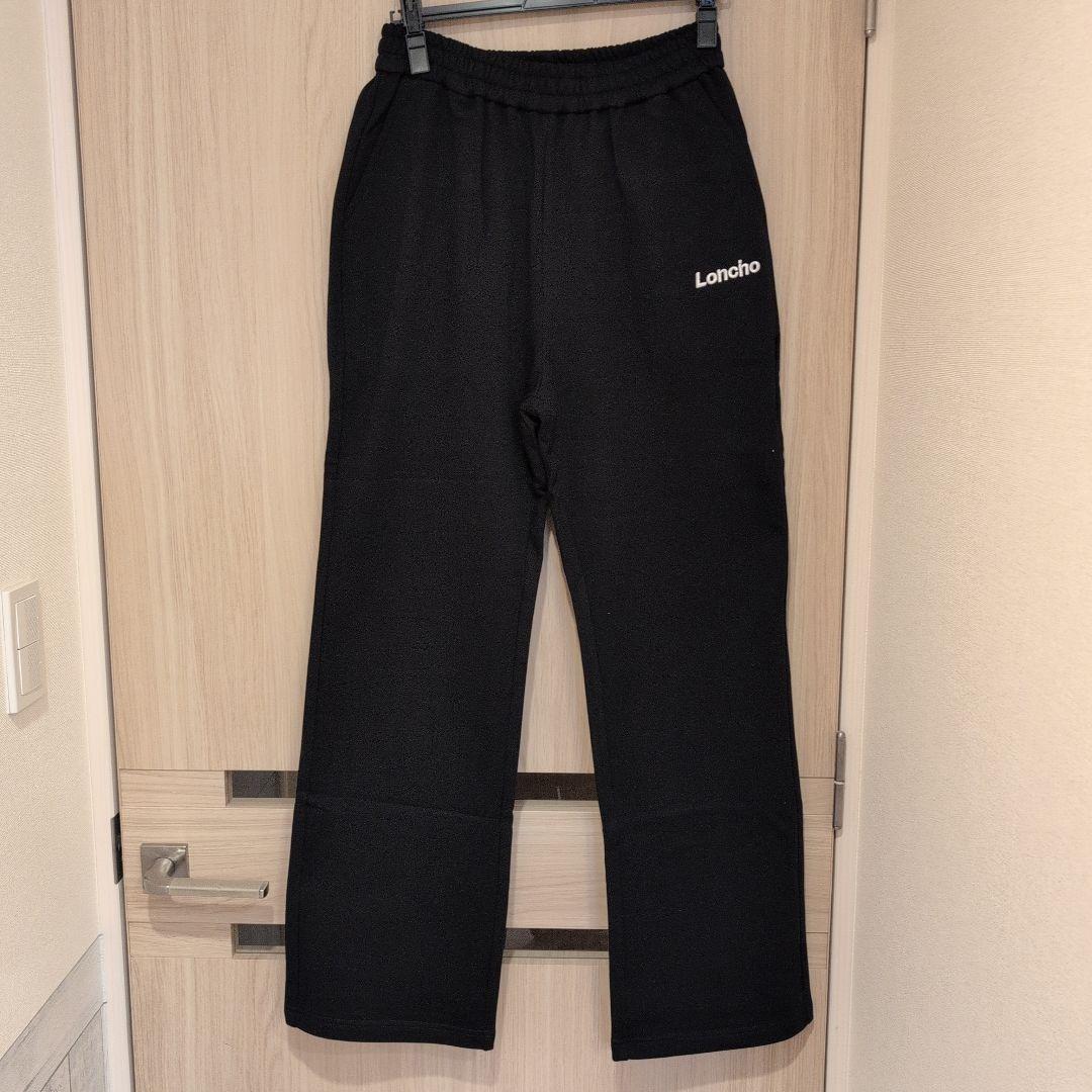 【M】loncino uneune sweat pants MIKADO着用