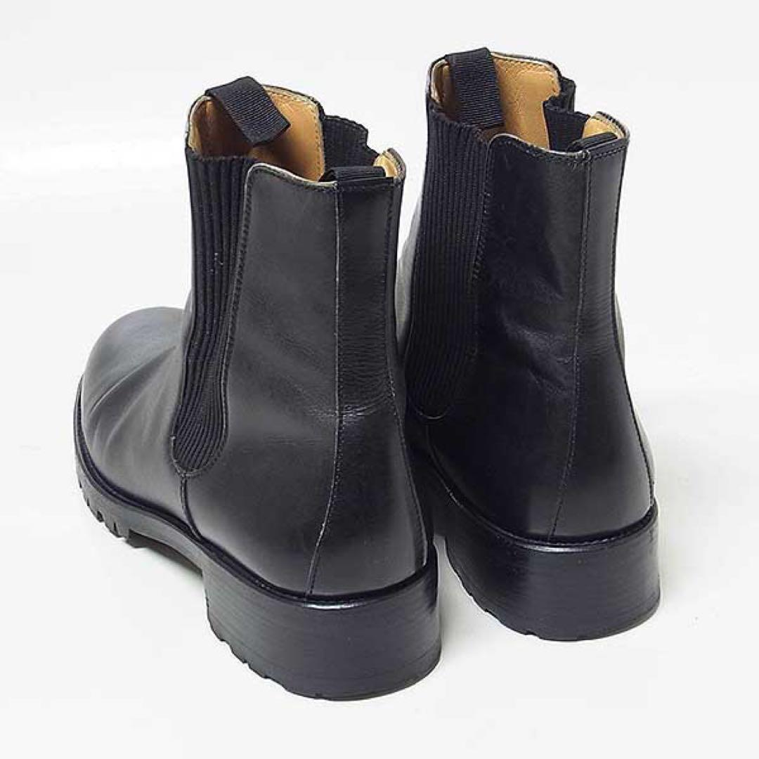 チ*ン様 【HERMES】チェルシー サイドゴアブーツ ブラック 37