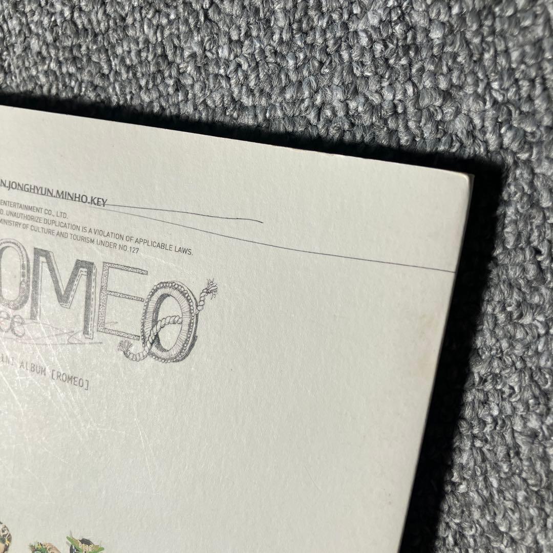 SHINee romeo jonghyun ジョンヒョン 韓国盤 CD 公式