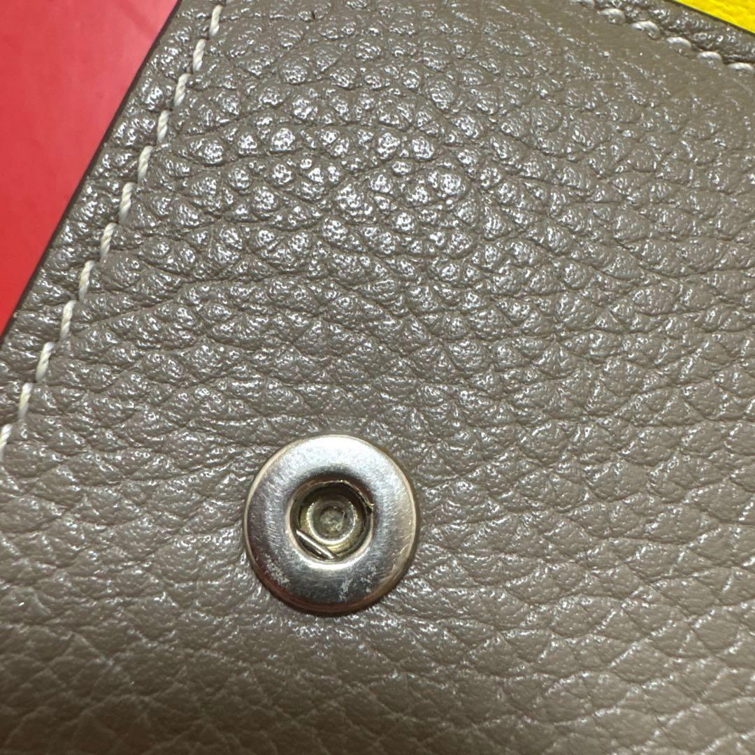 CELINE スモールフォールデットマルチファンクションウォレット 旧ロゴ