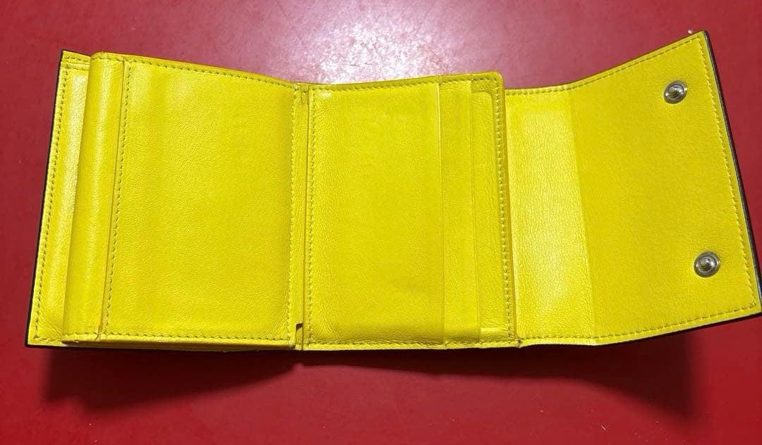 CELINE スモールフォールデットマルチファンクションウォレット 旧ロゴ