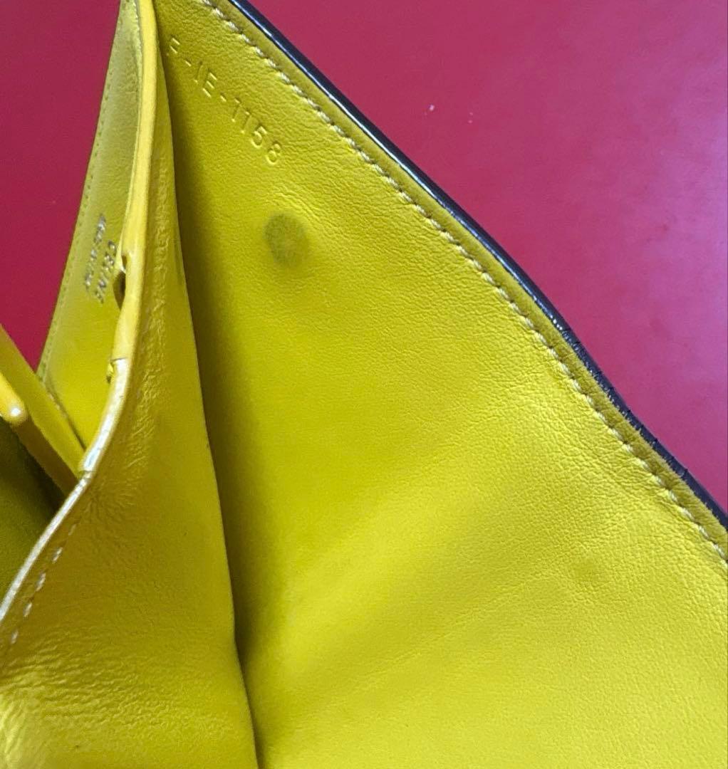 CELINE スモールフォールデットマルチファンクションウォレット 旧ロゴ