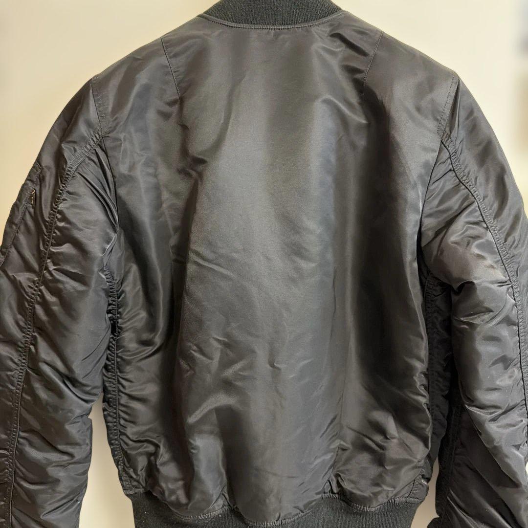 ジャケット・アウター ALPHA MA-1(BLACK)