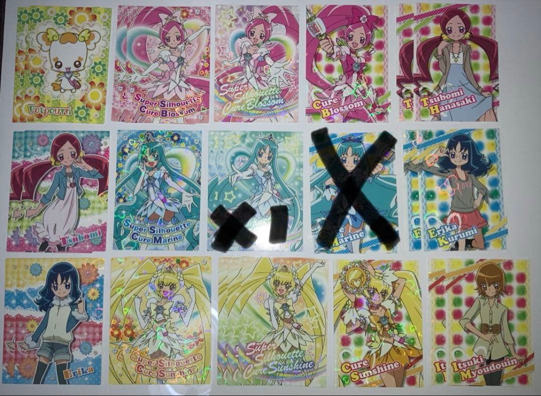 ハートキャッチプリキュア　カードまとめ売り