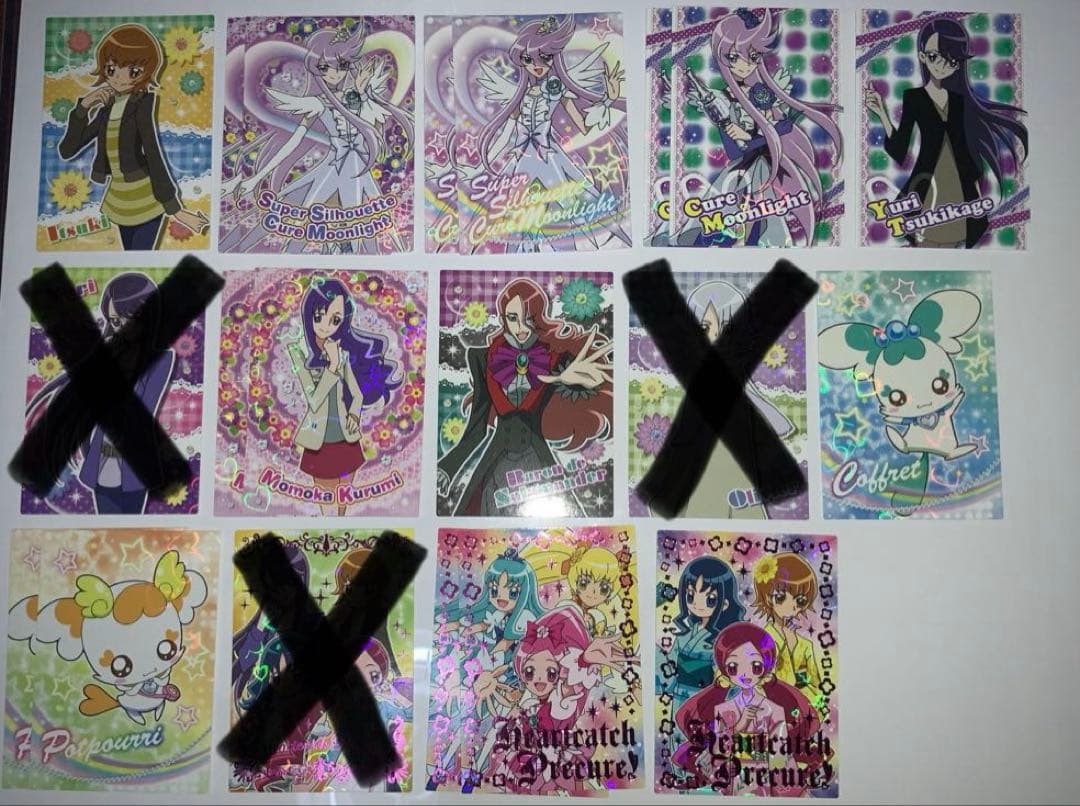 ハートキャッチプリキュア　カードまとめ売り