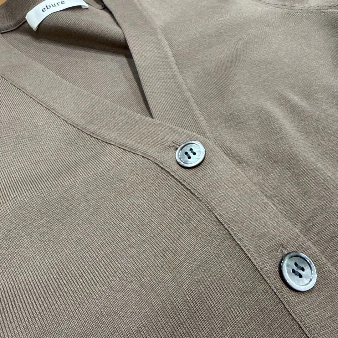 エブール ebure シルクコットン　カーディガン
