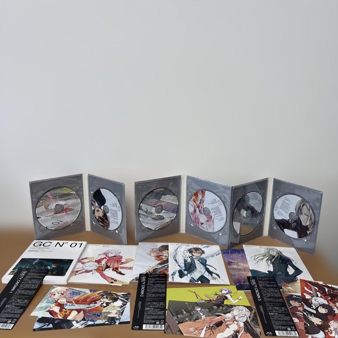 ギルティクラウン Blu-ray 完全生産限定版　全11巻セット