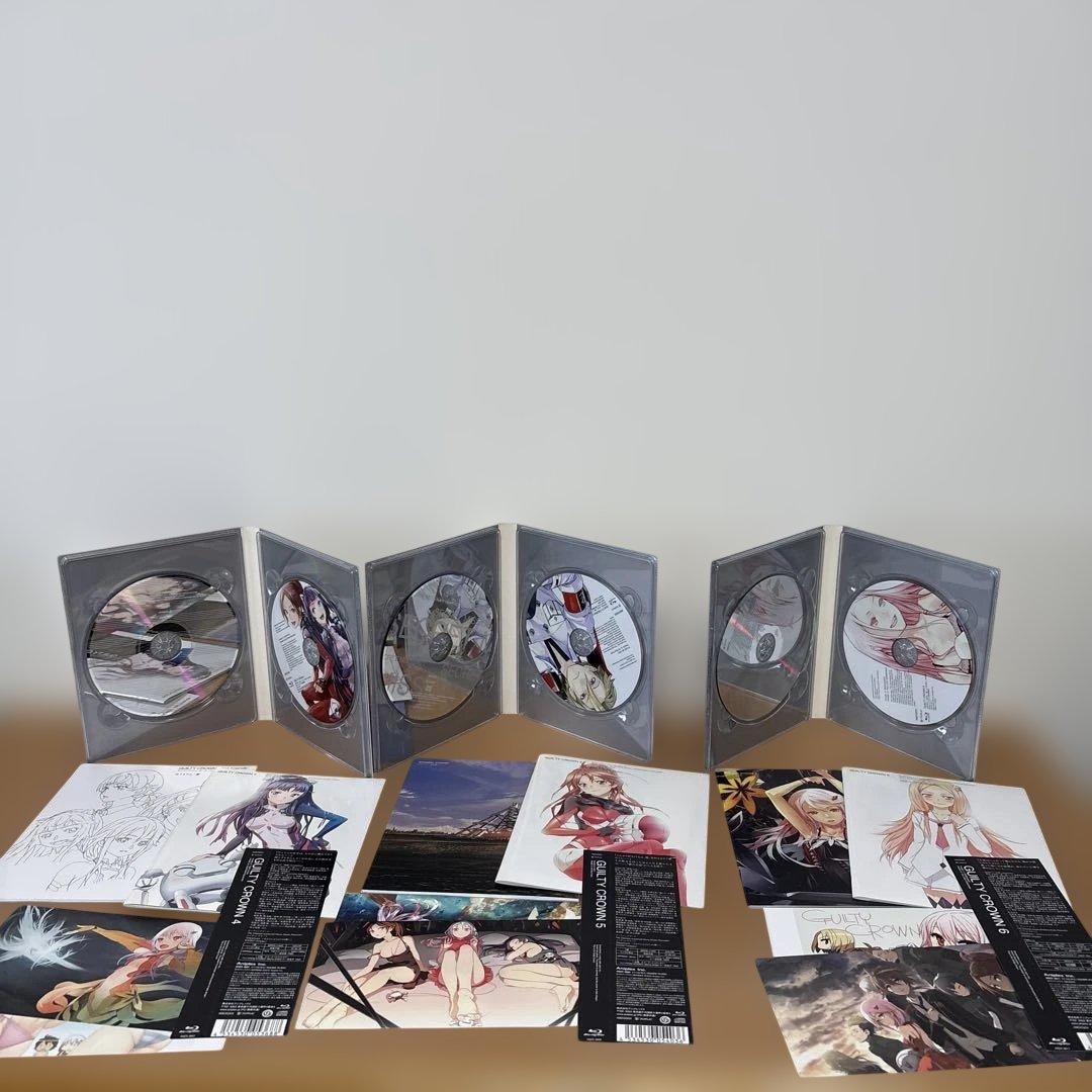 ギルティクラウン Blu-ray 完全生産限定版　全11巻セット