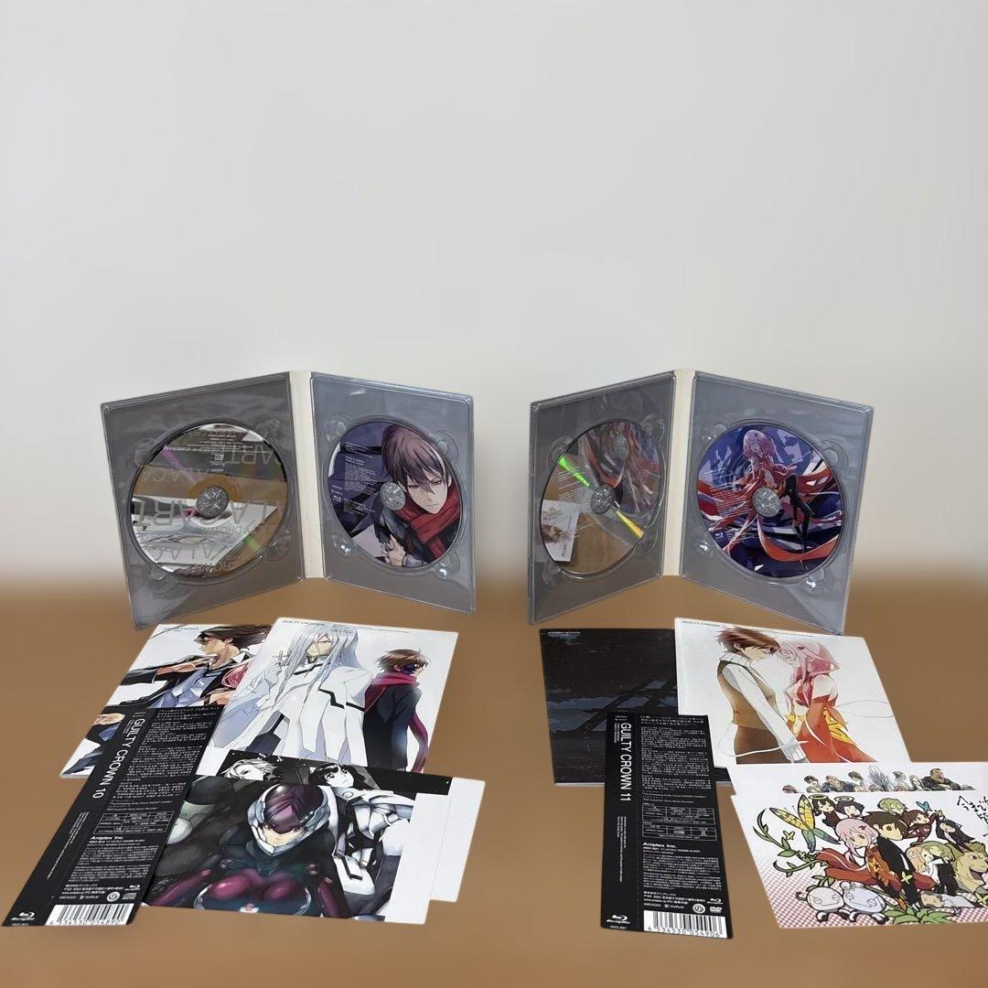ギルティクラウン Blu-ray 完全生産限定版　全11巻セット