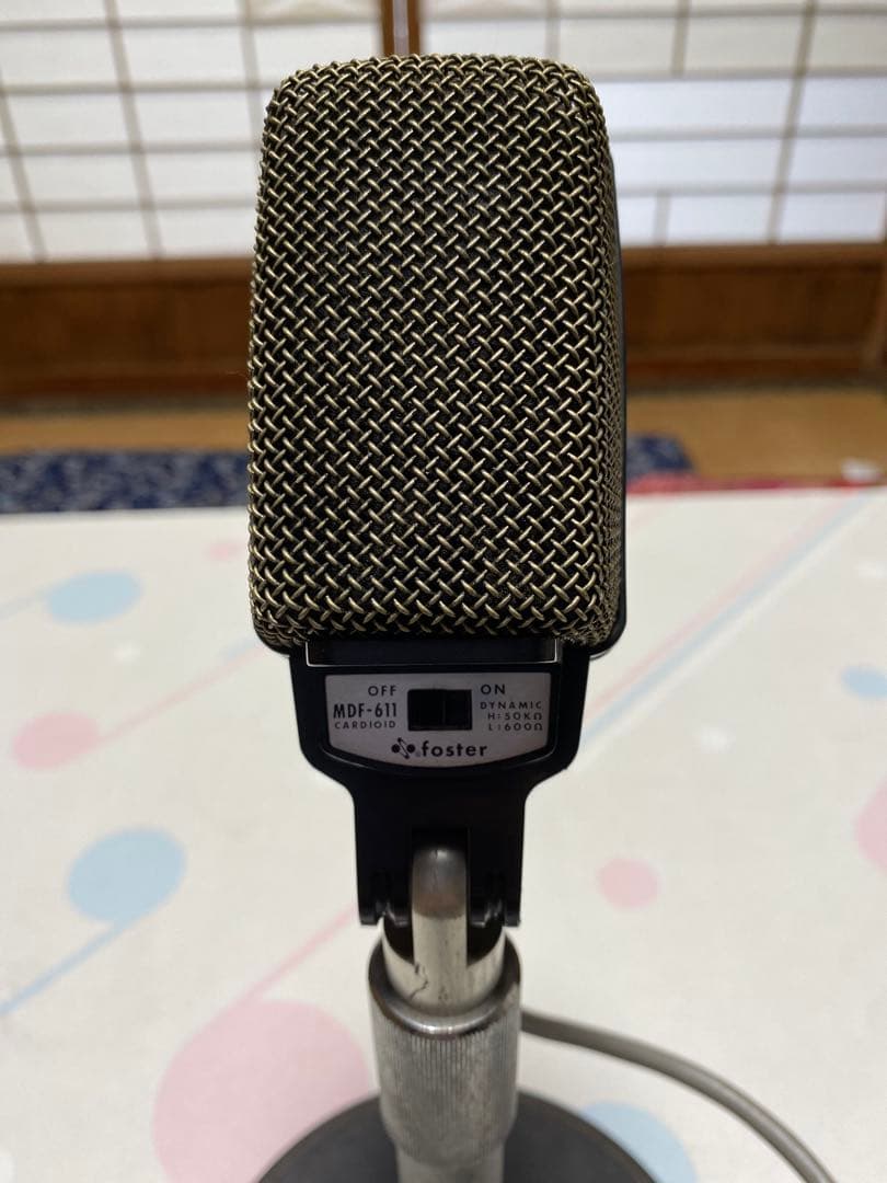 foster マイク MDF-611 national ジャンク
