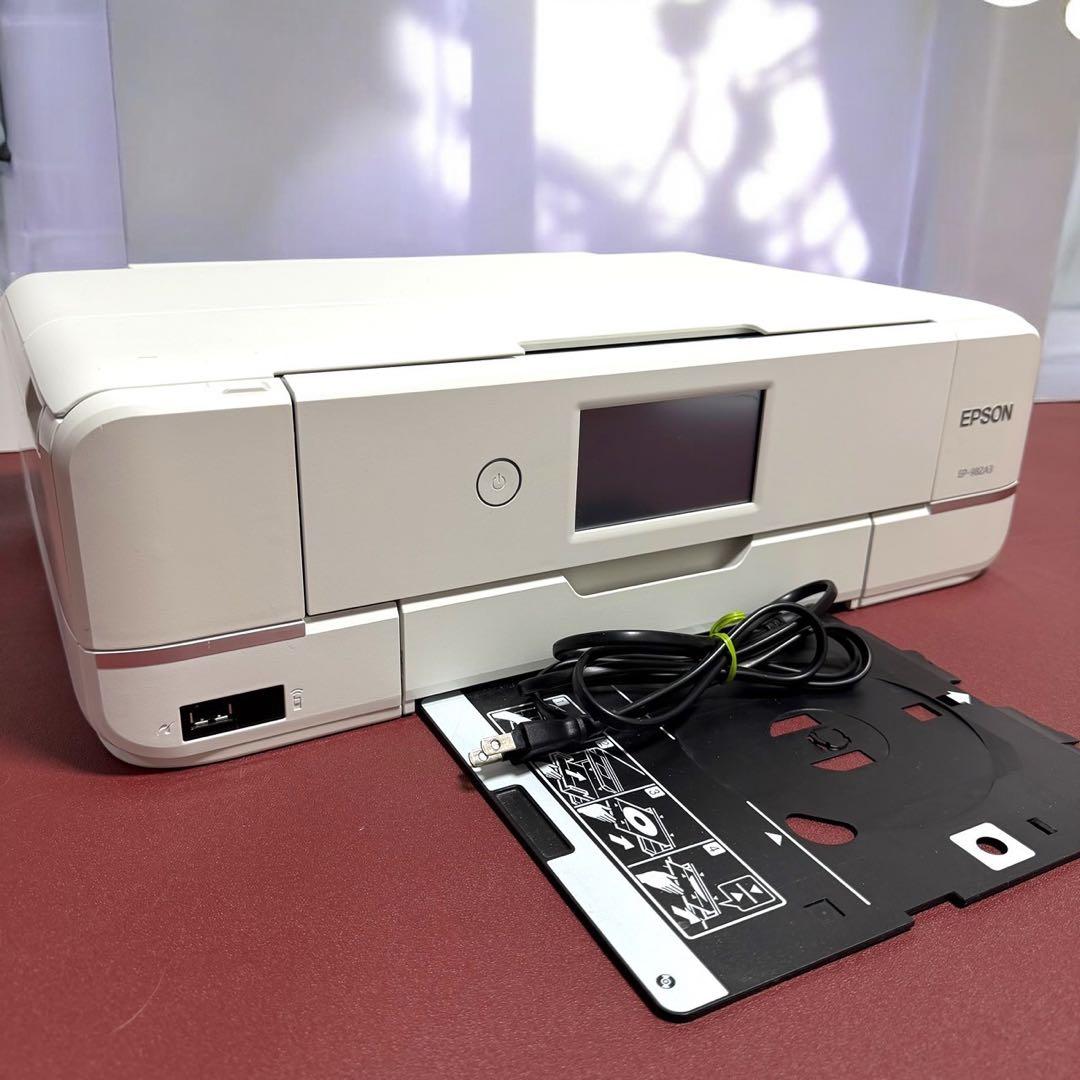 ☆美品 エプソン EP-982A3 ホワイト インクジェット プリンター 複合機