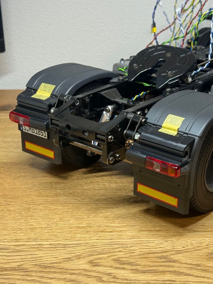 TAMIYA 1/14ビックトラックシリーズ 2軸シャシー mfc01付き