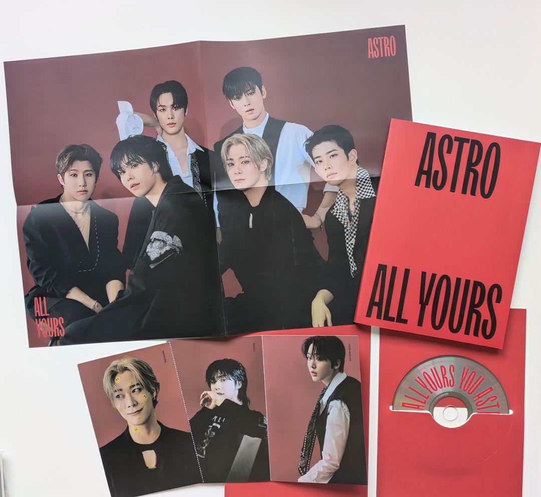 【非売品】ASTRO アルバム　直筆サイン入り allyours ステッカー付き