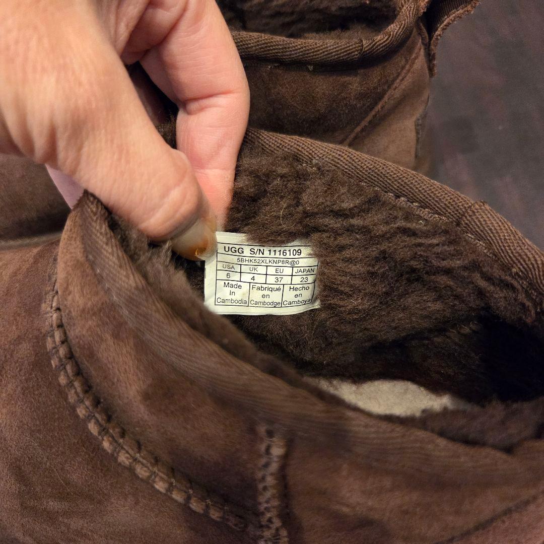 UGG ムートンブーツ 23cm W CLASSIC ULTRA MINI 6