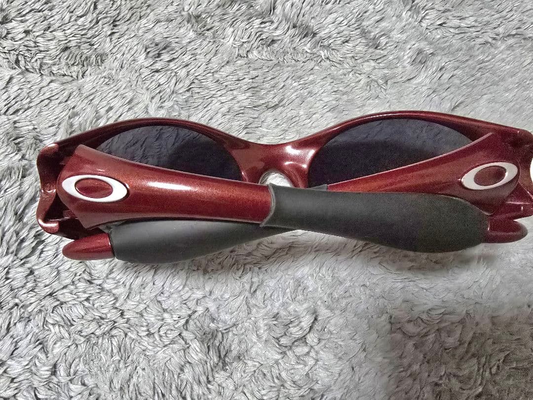 値下げしました90s トレンチコートボルドー OAKLEY 廃盤 ワインレッド