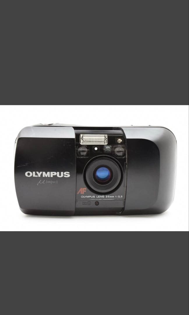 【外観美品★】初代 OLYMPUS オリンパス μ mjuフィルムカメラ