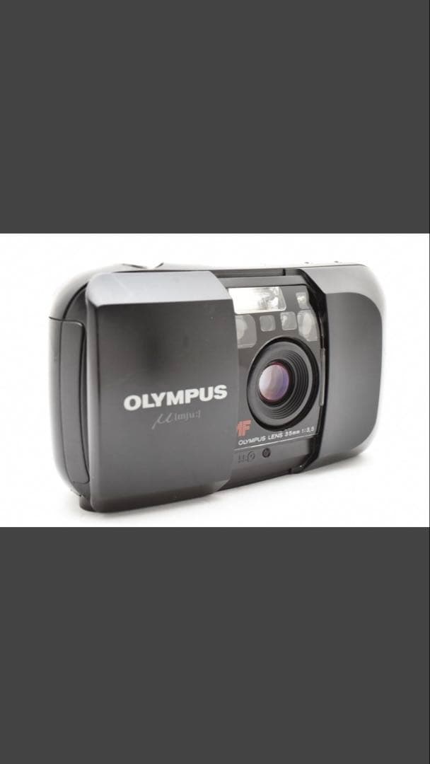 【外観美品★】初代 OLYMPUS オリンパス μ mjuフィルムカメラ