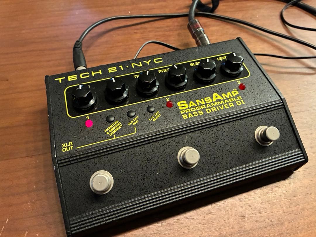 USA製.箱付SansAmp Programmable BassDDI