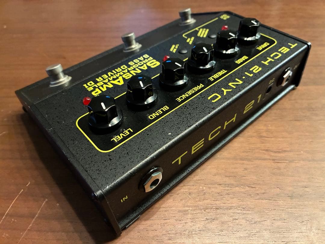 USA製.箱付SansAmp Programmable BassDDI