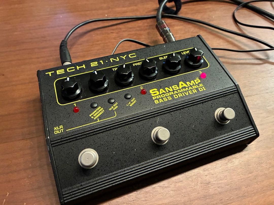 USA製.箱付SansAmp Programmable BassDDI