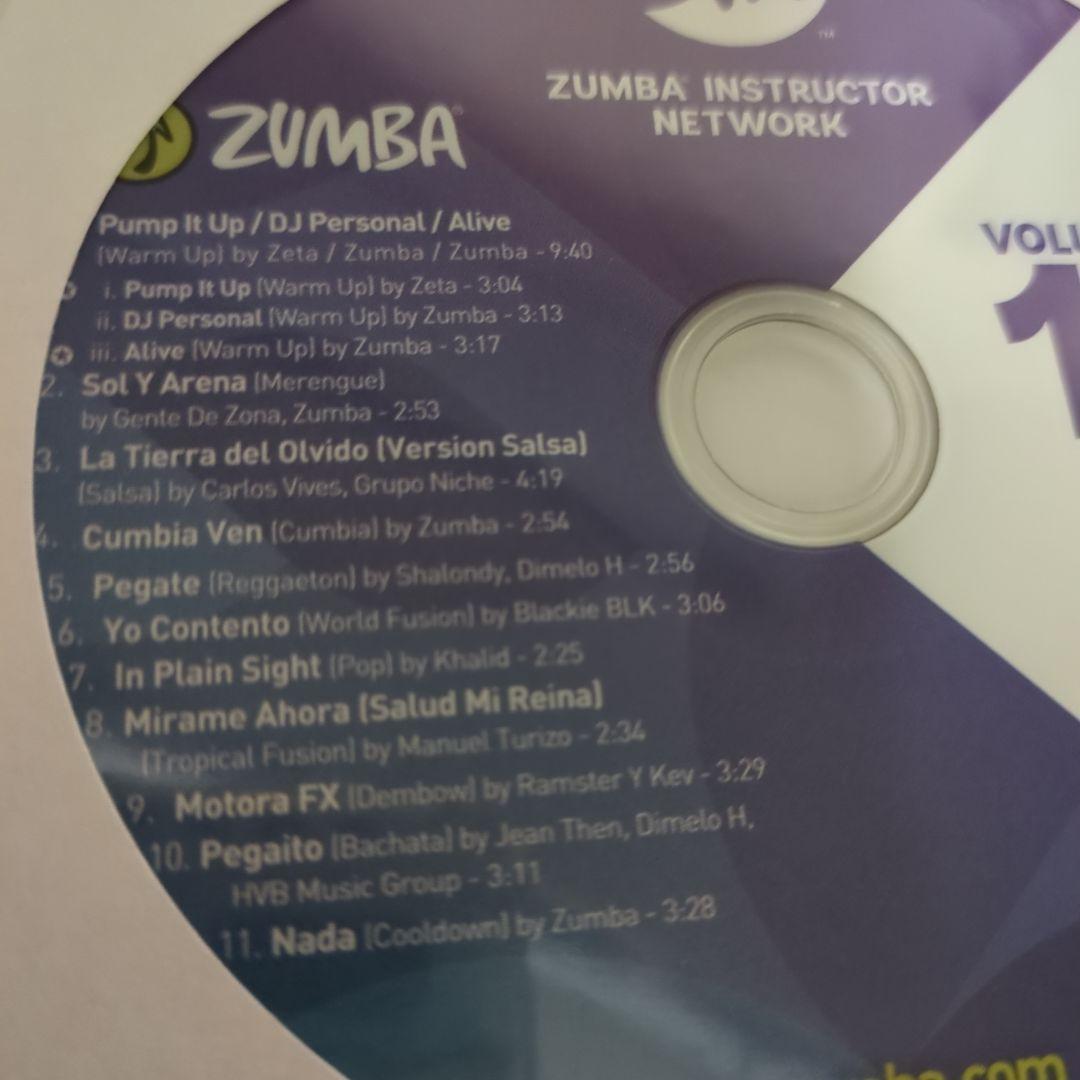 ZUMBA　zin119 pro DVD/CD ズンバ WUP&CDN付き