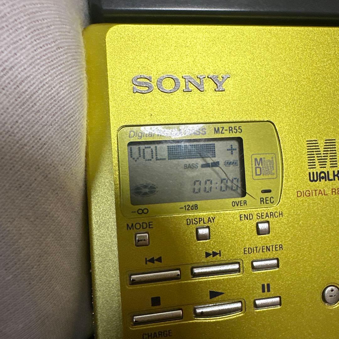 SONY MDウォークマン MZ-R55 動作品