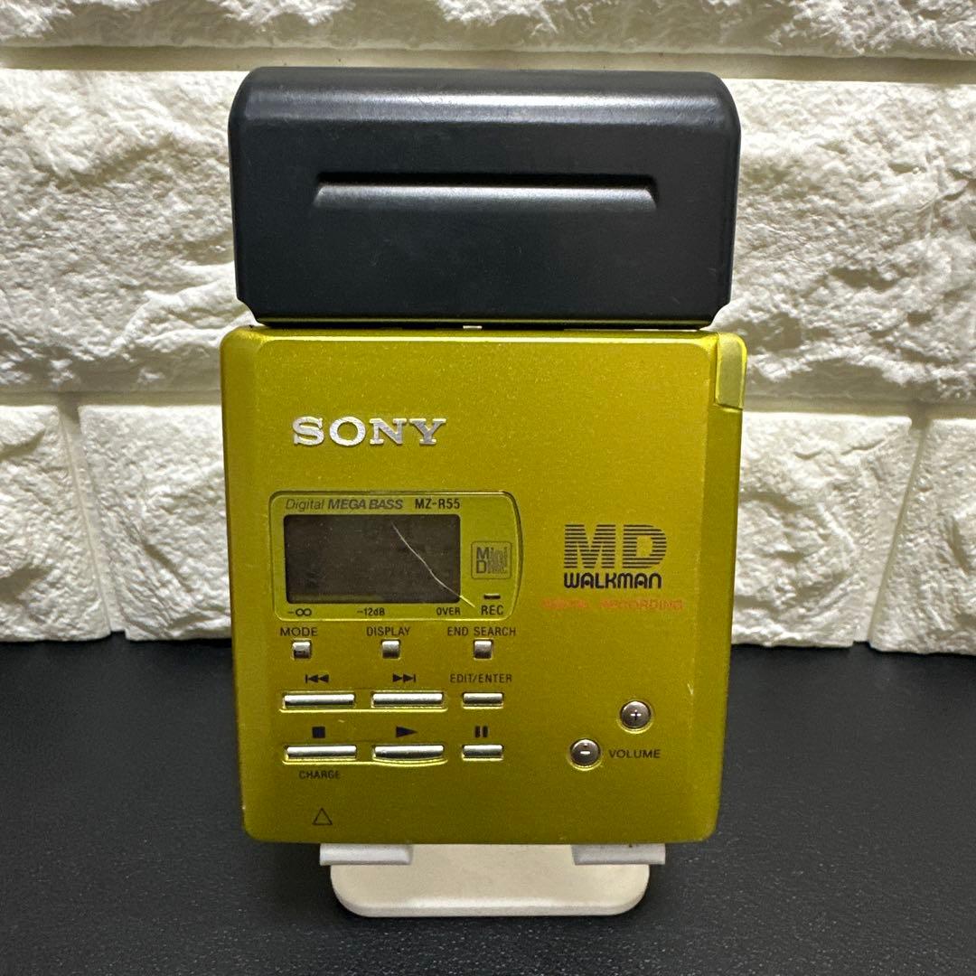 SONY MDウォークマン MZ-R55 動作品
