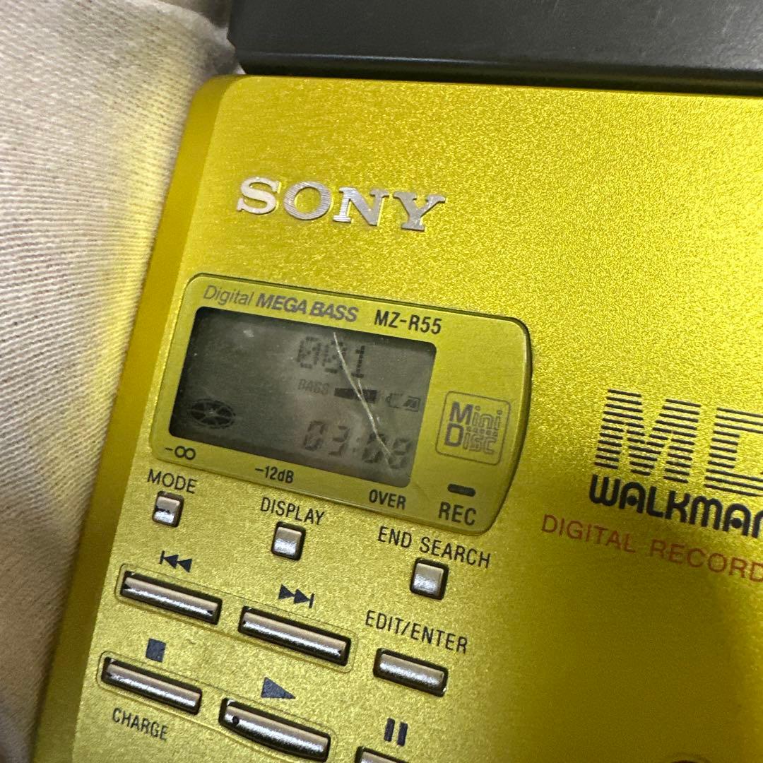 SONY MDウォークマン MZ-R55 動作品