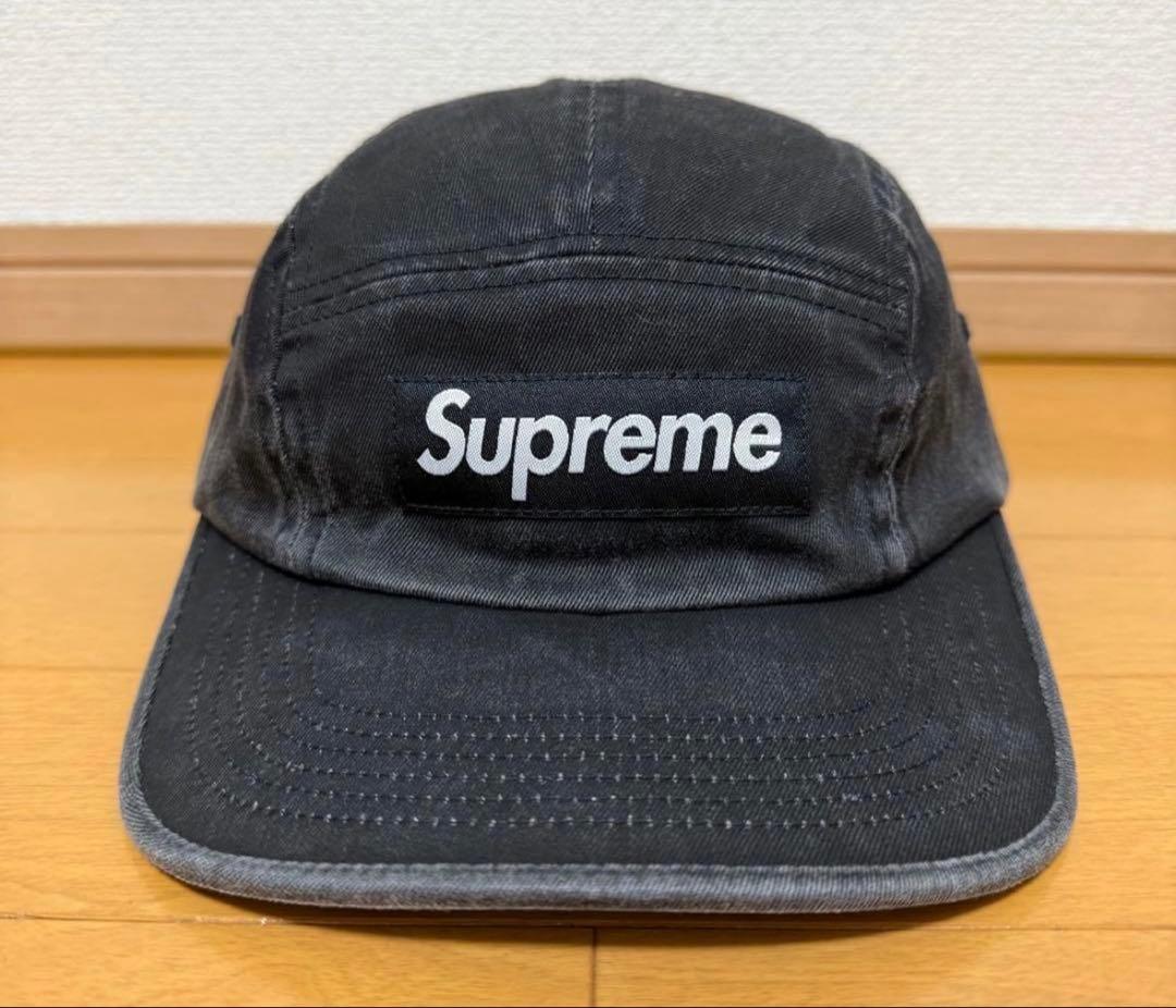元*員様 Supreme Washed Camp Cap 25ss