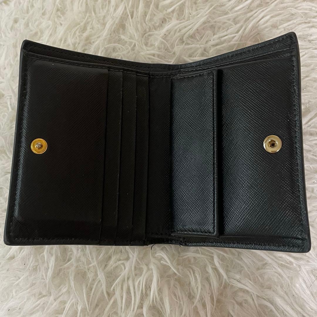 MARNI レザー二つ折り財布 ブラウン ベージュ
