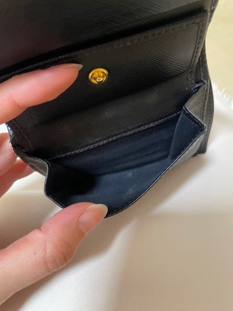 MARNI レザー二つ折り財布 ブラウン ベージュ