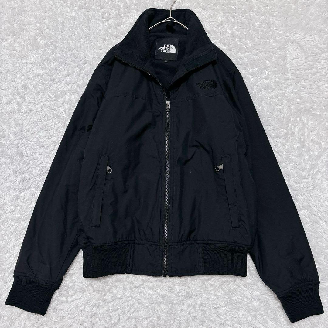 美品✨ノースフェイス キャンプノマドジャケット 黒 S 裏フリース ブルゾン