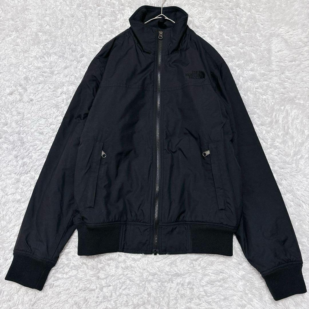 美品✨ノースフェイス キャンプノマドジャケット 黒 S 裏フリース ブルゾン