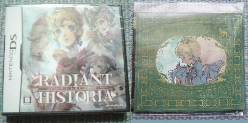 ★新品 DS ラジアントヒストリア+特典 オリジナル サントラ CD/下村陽子
