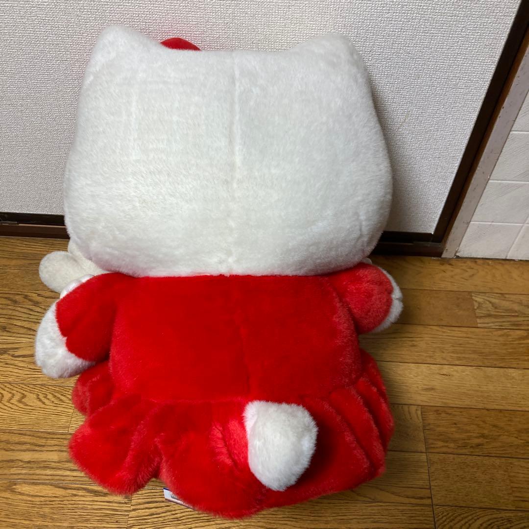 キティ ぬいぐるみ big ハローキティ ジャンボ キティー 特大 サンリオ