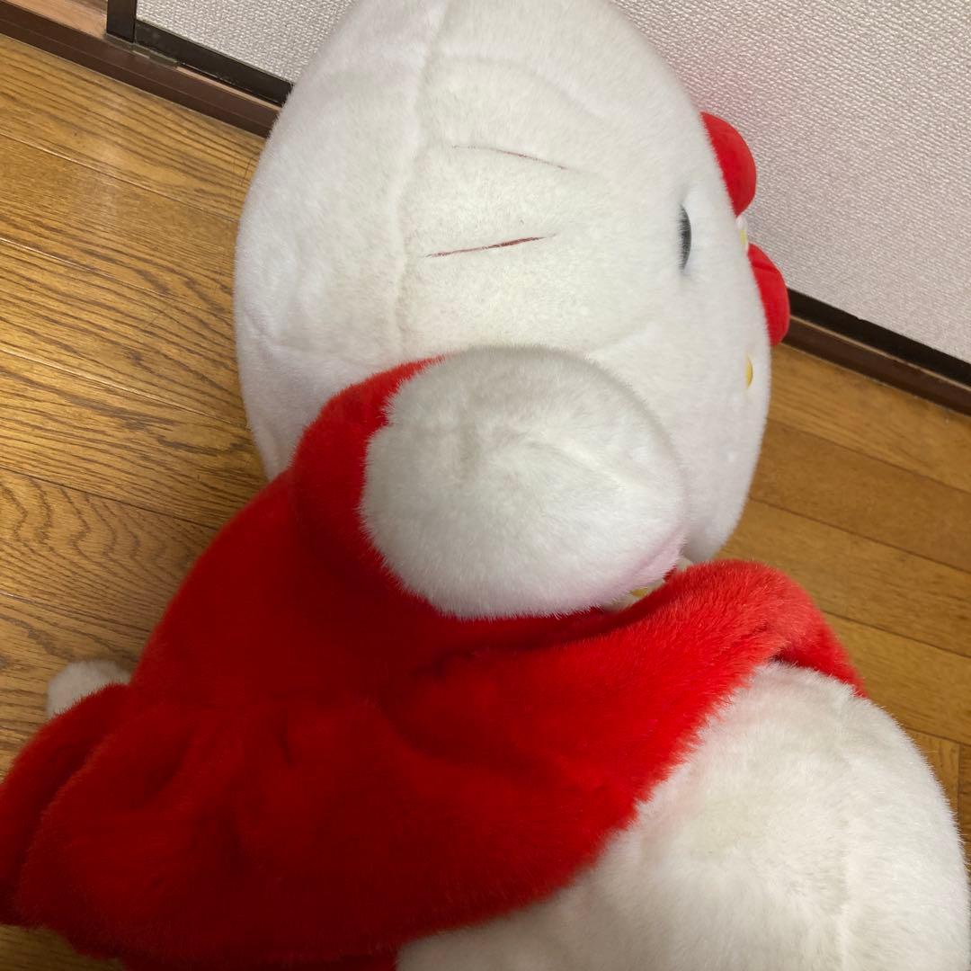 キティ ぬいぐるみ big ハローキティ ジャンボ キティー 特大 サンリオ