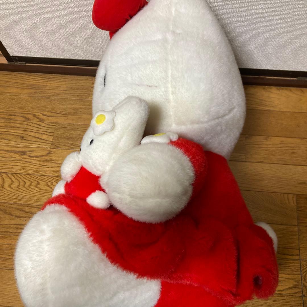 キティ ぬいぐるみ big ハローキティ ジャンボ キティー 特大 サンリオ