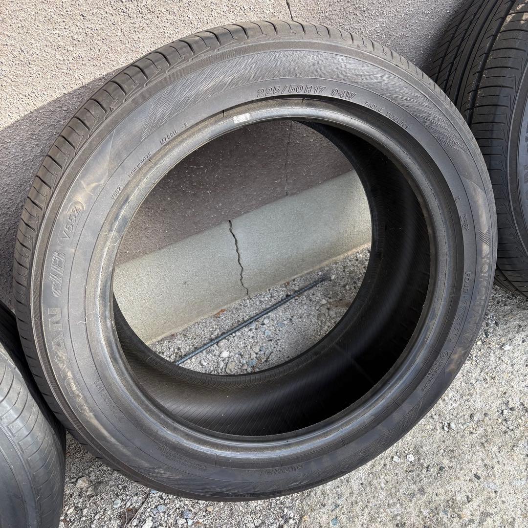 YOKOHAMA ADVAN dB 225/50R17 17インチタイヤ4本