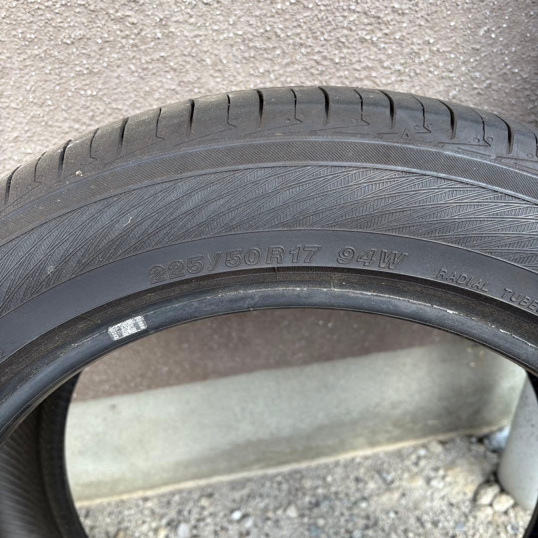 YOKOHAMA ADVAN dB 225/50R17 17インチタイヤ4本