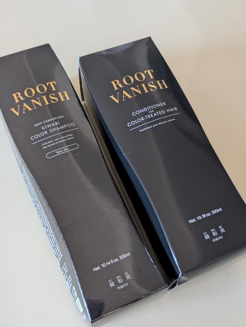 綺和美 KIWABI Root Vanish 白髪 シャンプー＆トリートメント