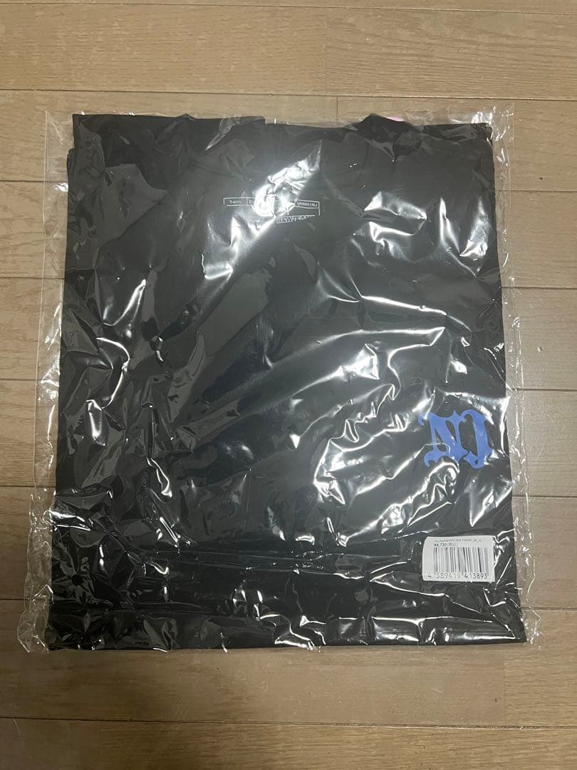 NewJeans パワーパフガールズ BOX Tシャツ黒 XL