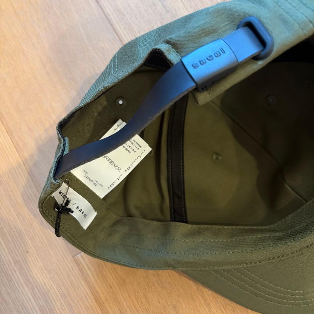 ポ*ン様 WTAPS / sacai オリーブ キャップ