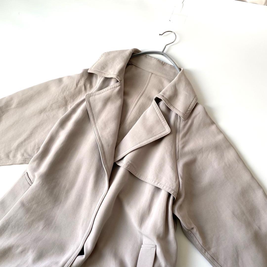 IENA✨定価4万円 アセテートコットンオーバーチェスターコート/トレンチコート