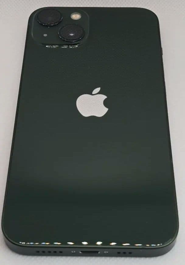 【バッテリー100%中古美品】Apple iPhone13 128GB グリーン