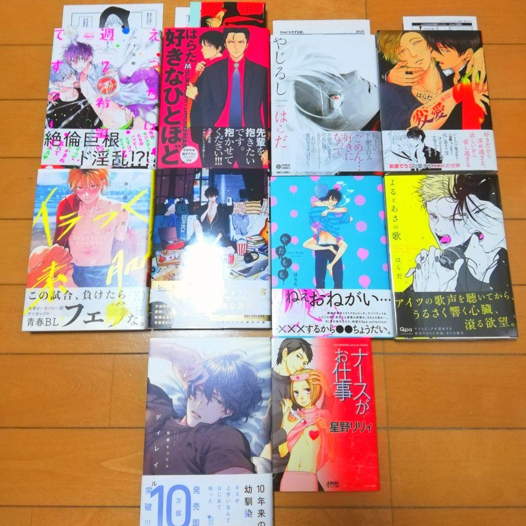 BL漫画 25冊 はらだ 芽玖いろは ぺそ太郎 雨隠ギド しきみ 咎井淳
