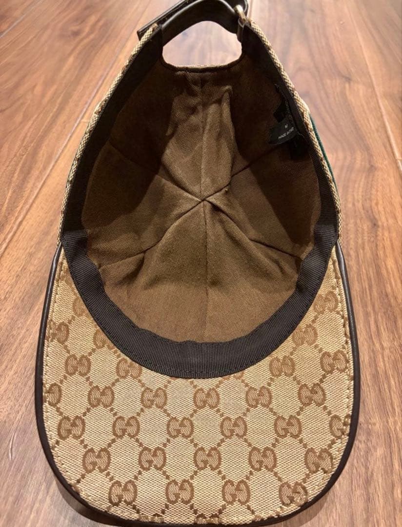 Gucci GGモノグラムキャップ