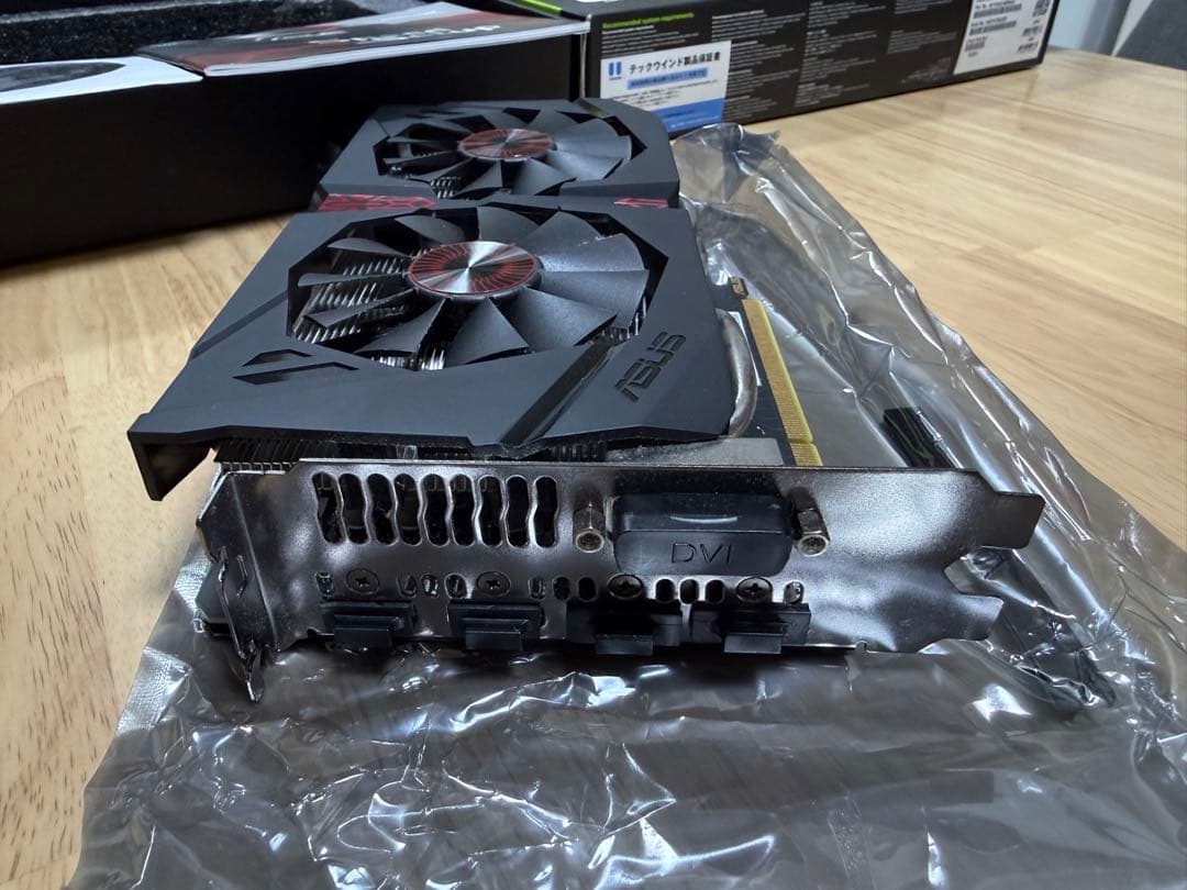 ASUS STRIX GTX1060 DC2O6G 6GBグラフィックボード
