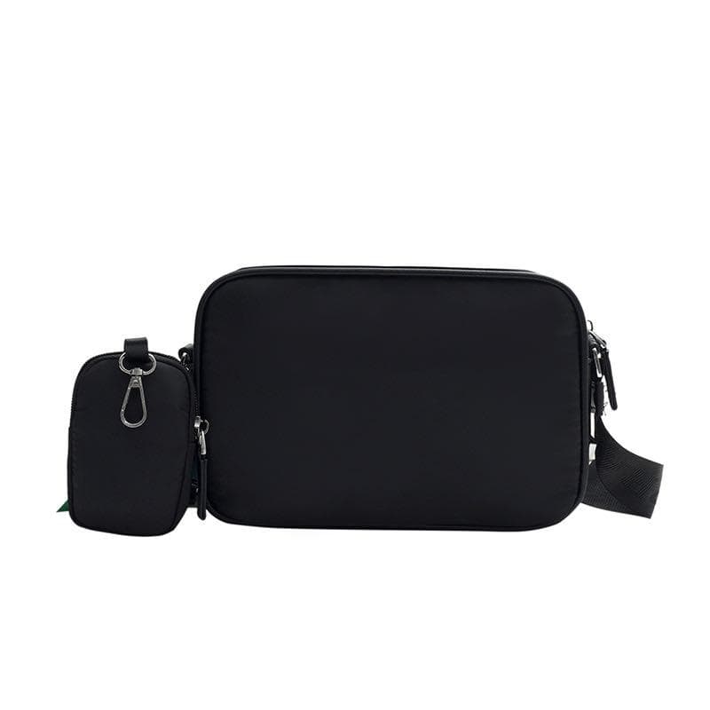 新品未使用 PRADA ブラック ナイロン ショルダーバッグ