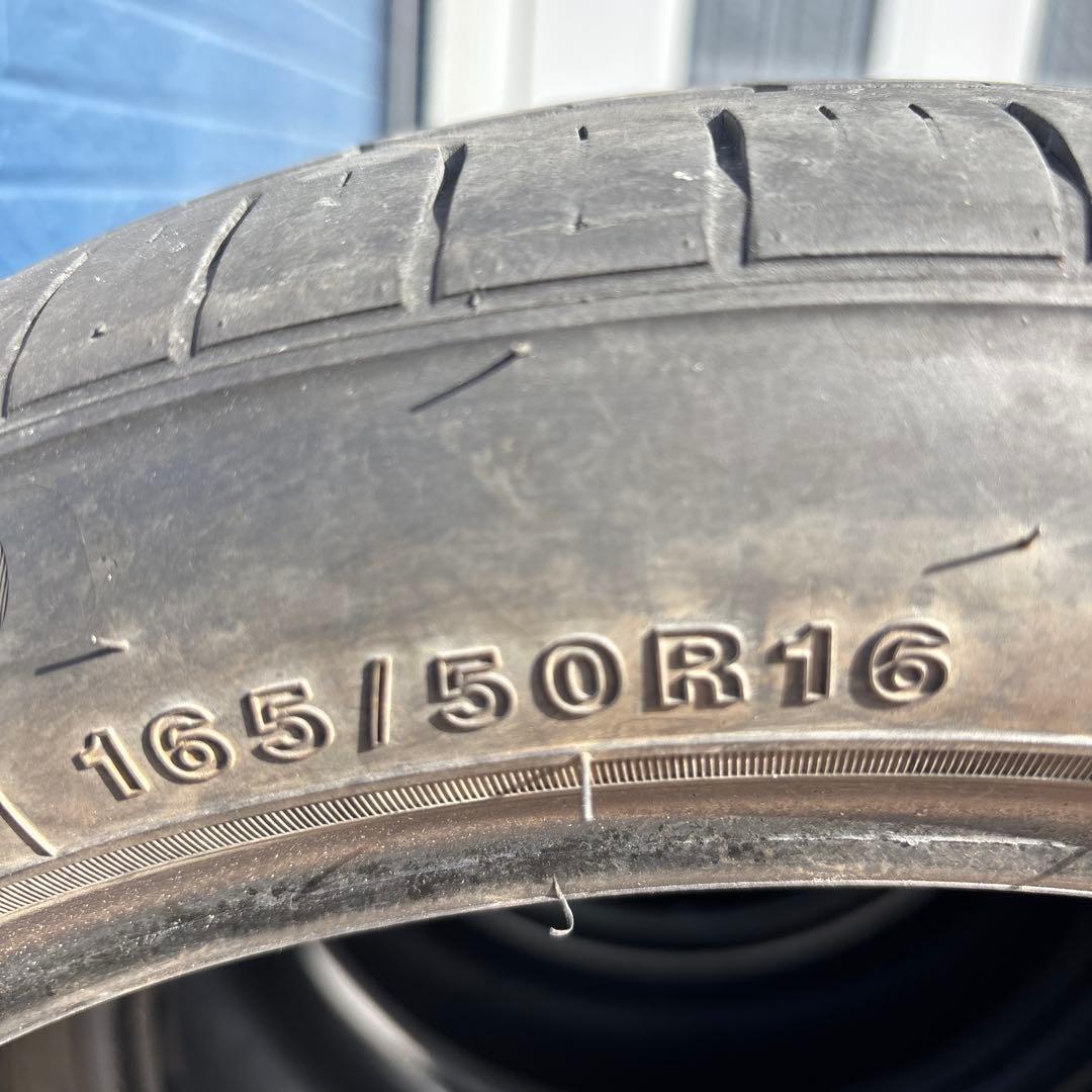 送料込み　165/50R16 夏タイヤ4本セット