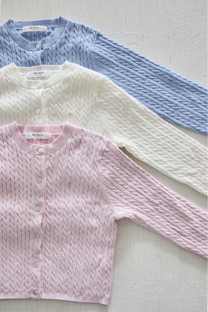 【新品未使用タグ付き】Essential Cable Knit Set